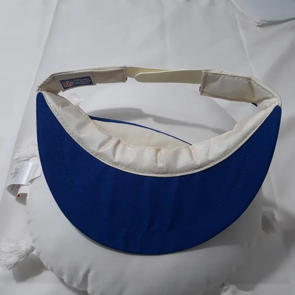 Vintage 80's Baltimore Colts NFL Blue and White Officially Licensed Visor